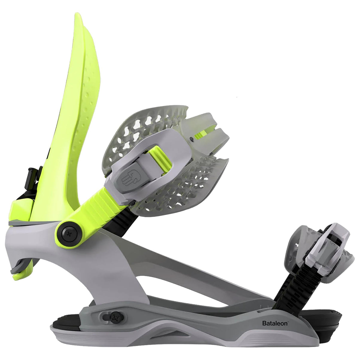 Bataleon Blaster AsymWrap FASE Mens Snowboard Bindings Neon Yellow 2027