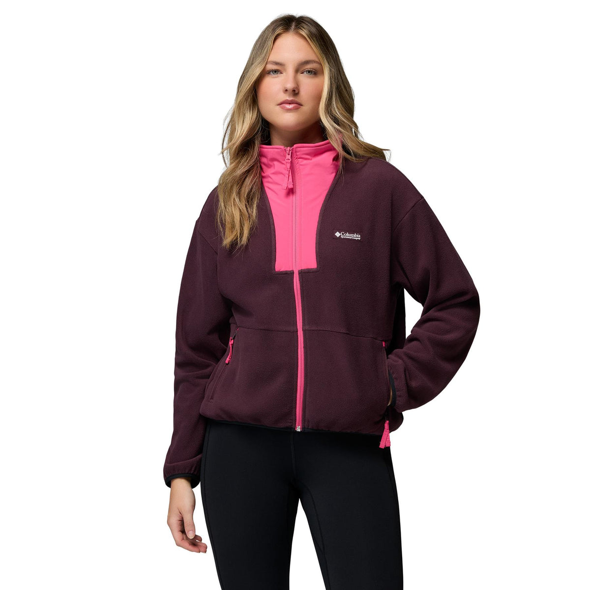 Columbia Sequoia Grove II Full Zip Womens Fleece Moonvista / Nico