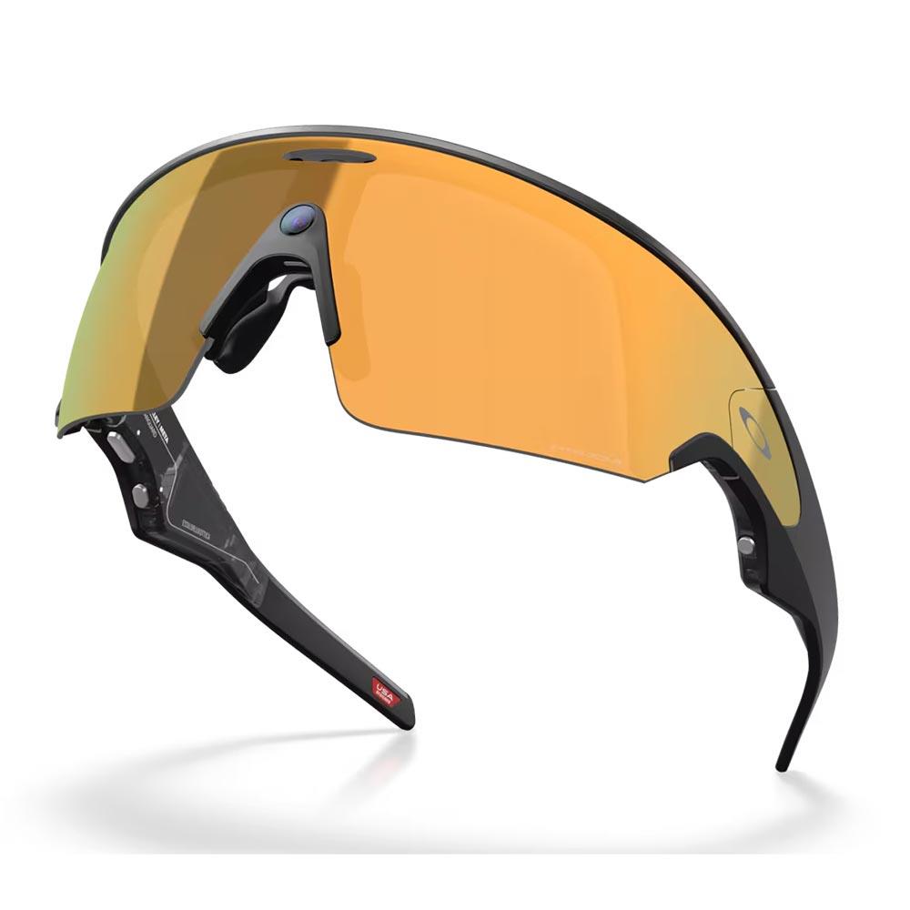 Oakley Meta Vanguard AI Sunglasses Black - Prizm 24K Lenses