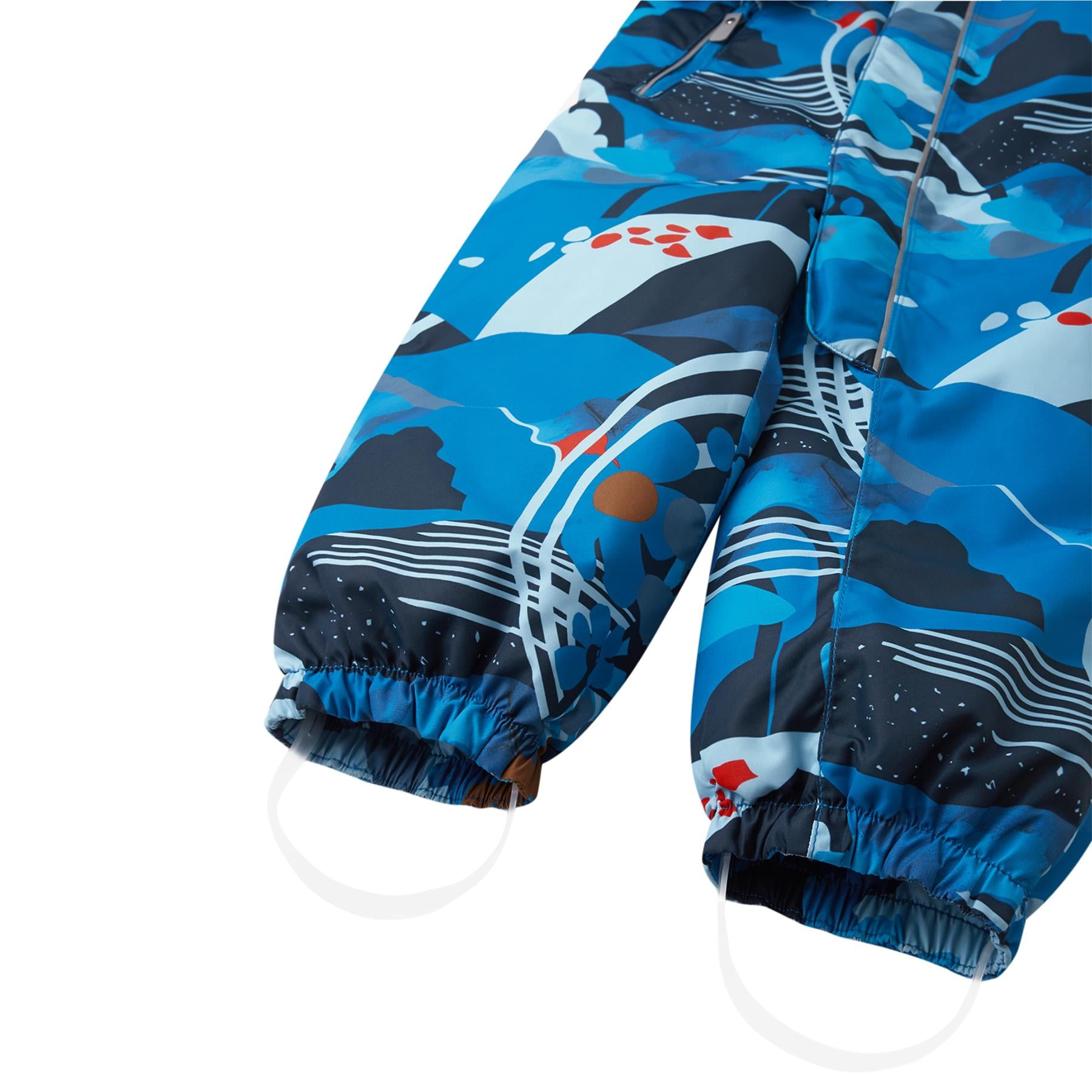 Reima Puhuri Toddler Snowsuit Bright Blue