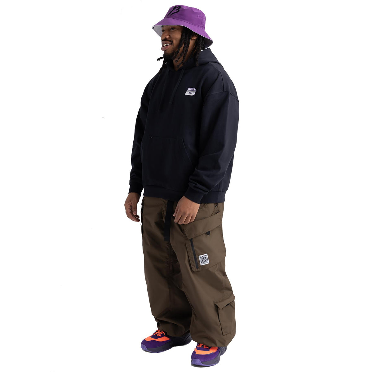 Burton Zeb Standard PO Mens Hoodie True Black