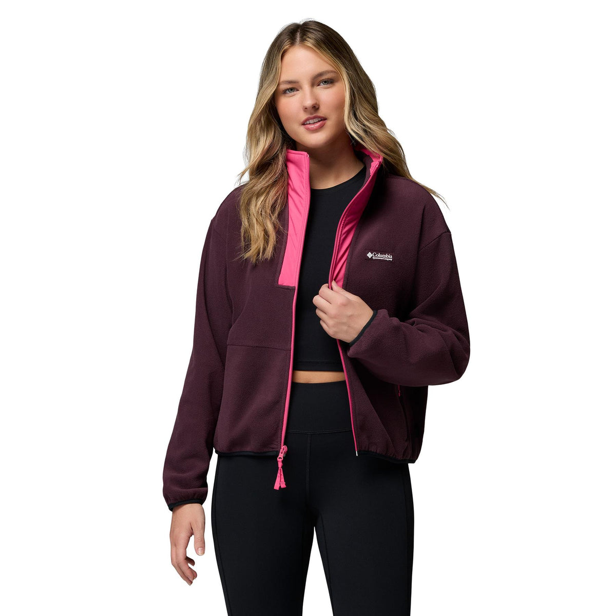 Columbia Sequoia Grove II Full Zip Womens Fleece Moonvista / Nico