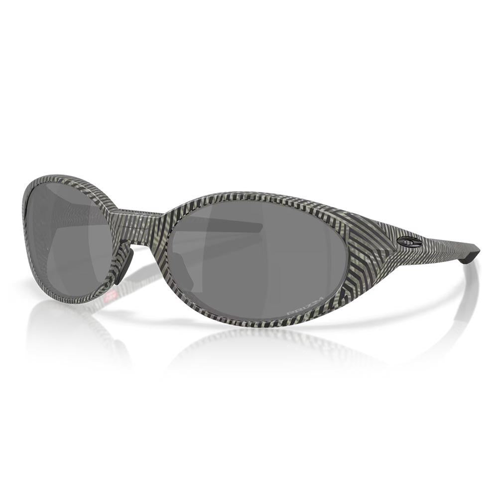 Oakley Eye Jacket Redux Sunglasses Matte Grey Ink Fingerprint - Prizm Black Lens