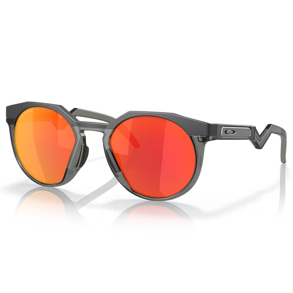 Oakley HSTN Sunglasses Matte Carbon - Prizm Ruby Lens