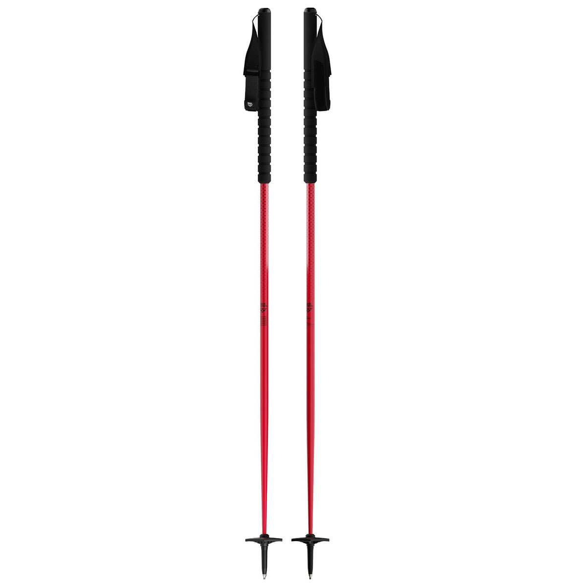 Black Crows Oxus Freebird Ski Poles Red