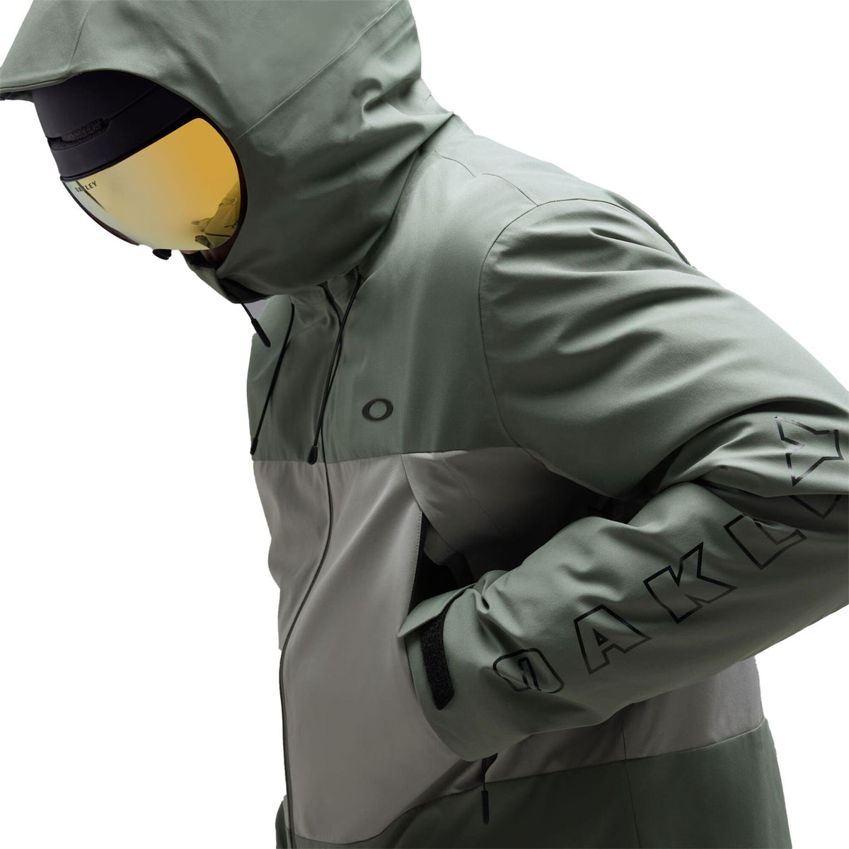 Oakley Timberline Insulated Mens Jacket_ Aviator Green / Cement