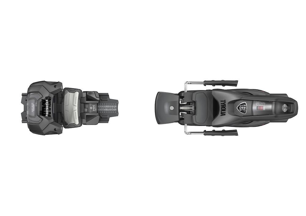 Tyrolia Protector Attack 13 MN Ski Bindings Matt Black