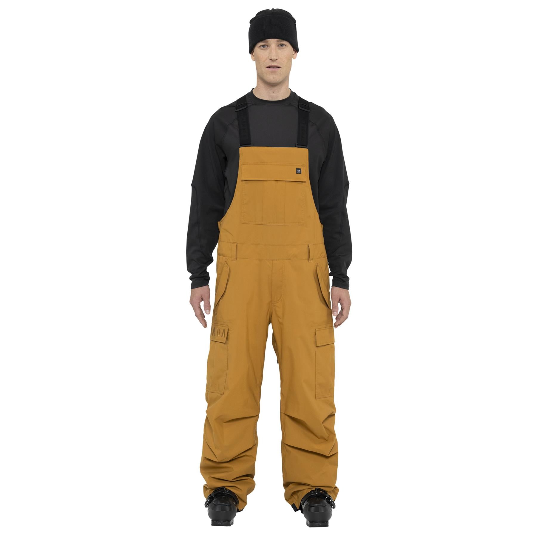 Armada Sumpter 2L Mens Bib Pants Golden Brown