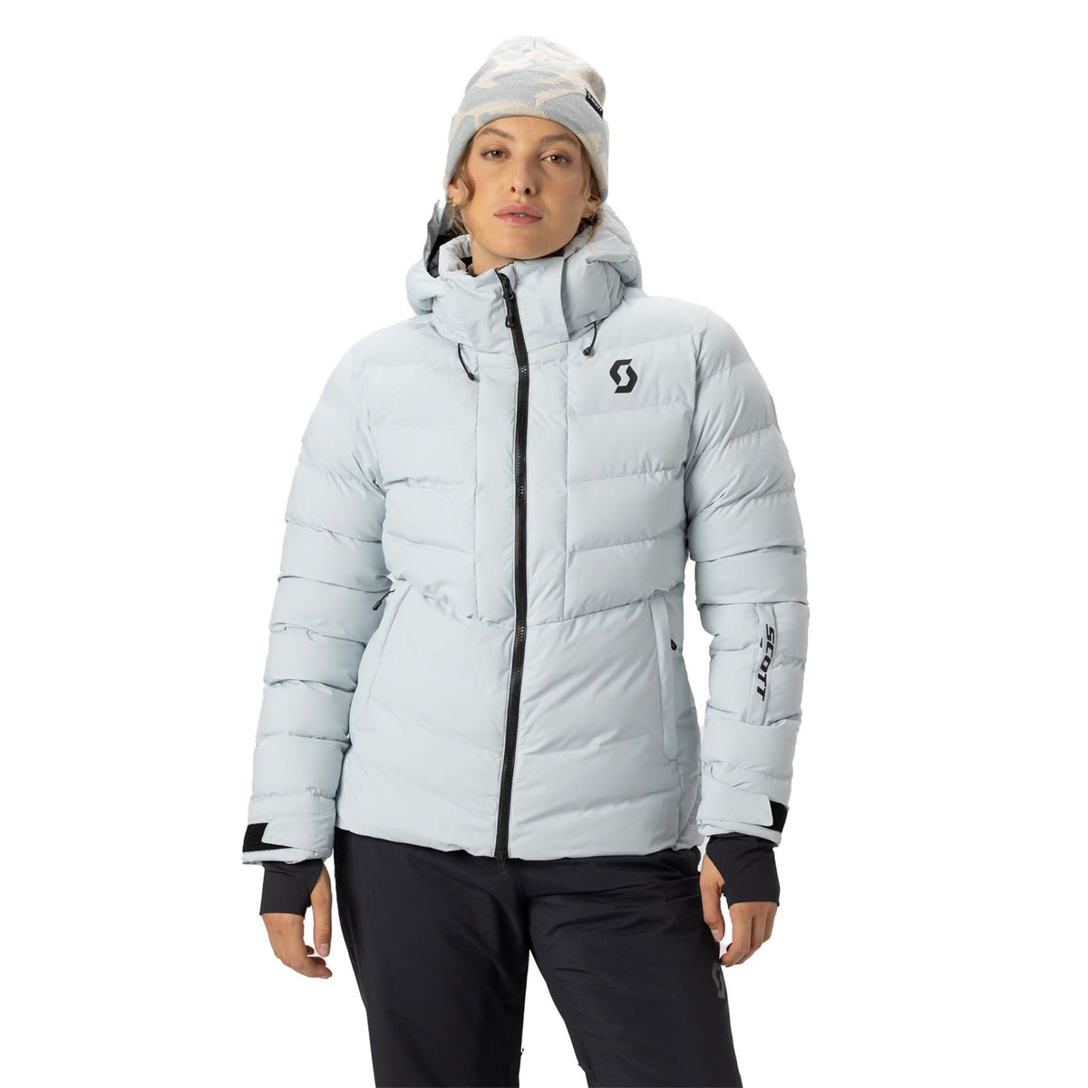 Scott Ultimate Warm Womens Jacket Mist Blue