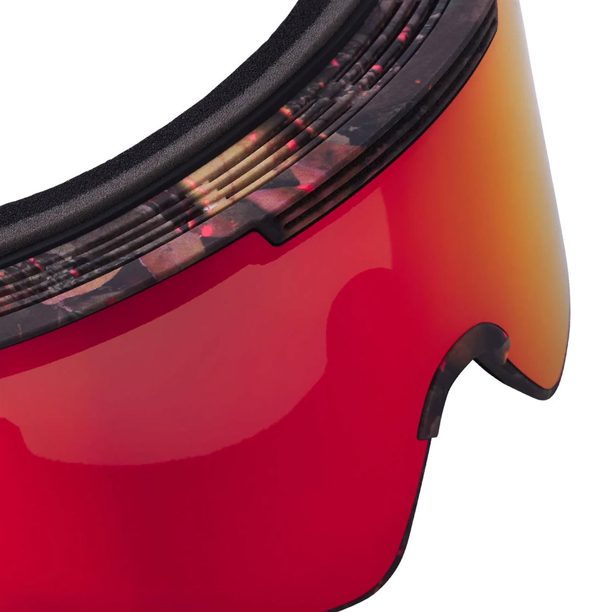 Pit Viper Proform Goggles The Actualbush Inferno - Red + Yellow Snow Lens
