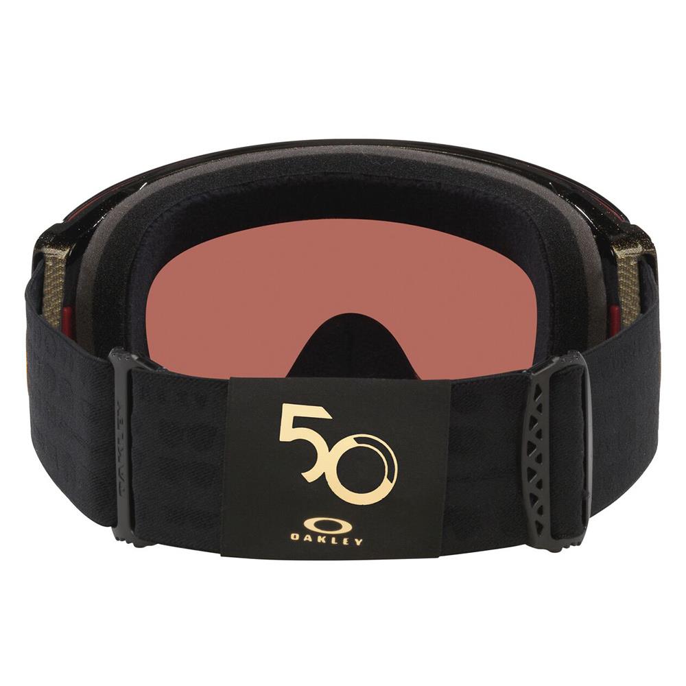 Oakley Flight Deck Pro M Goggles Metallic Black Gold - Prizm 24K + Prizm Iced Lens