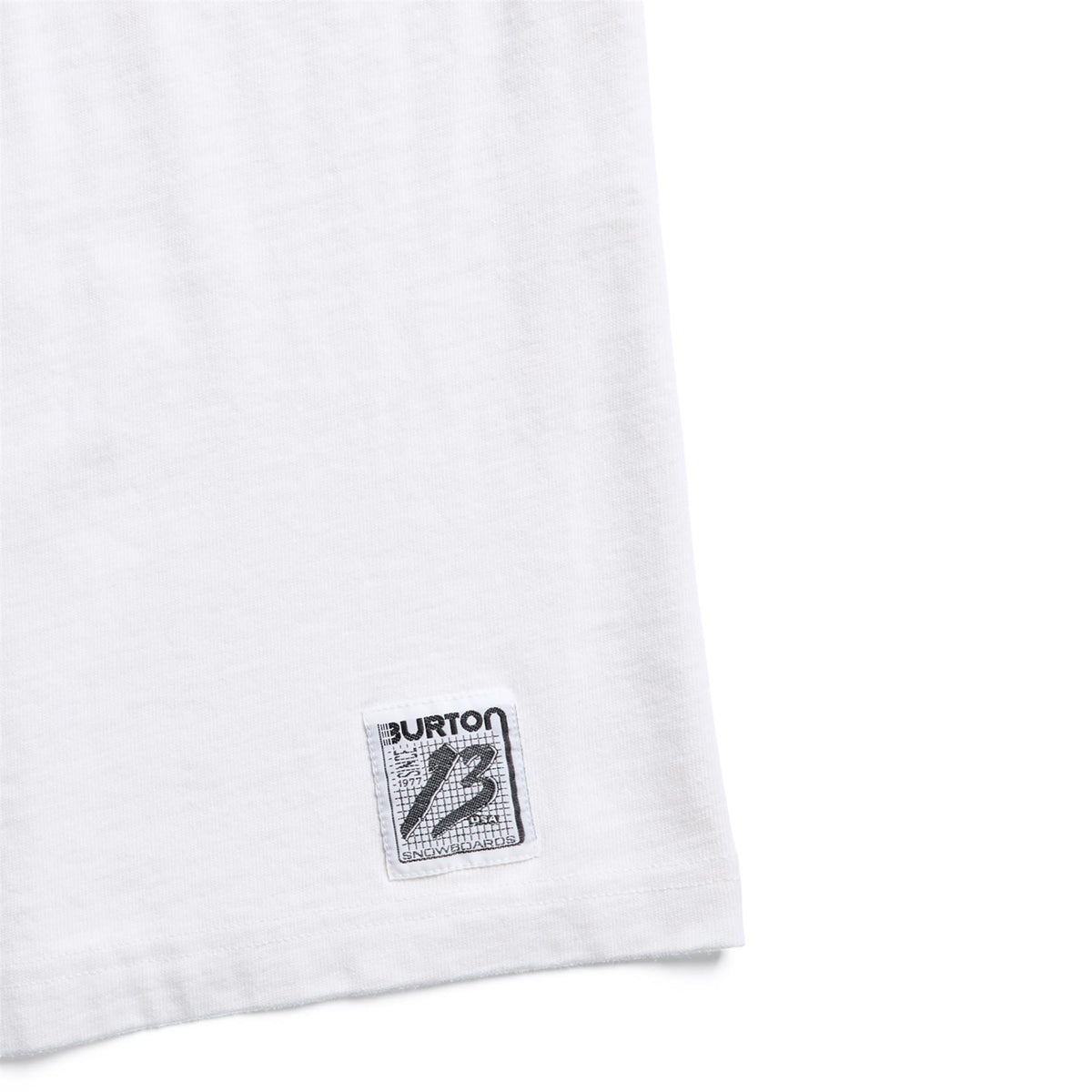Burton Zeb Standard SS Mens Tee Stout White