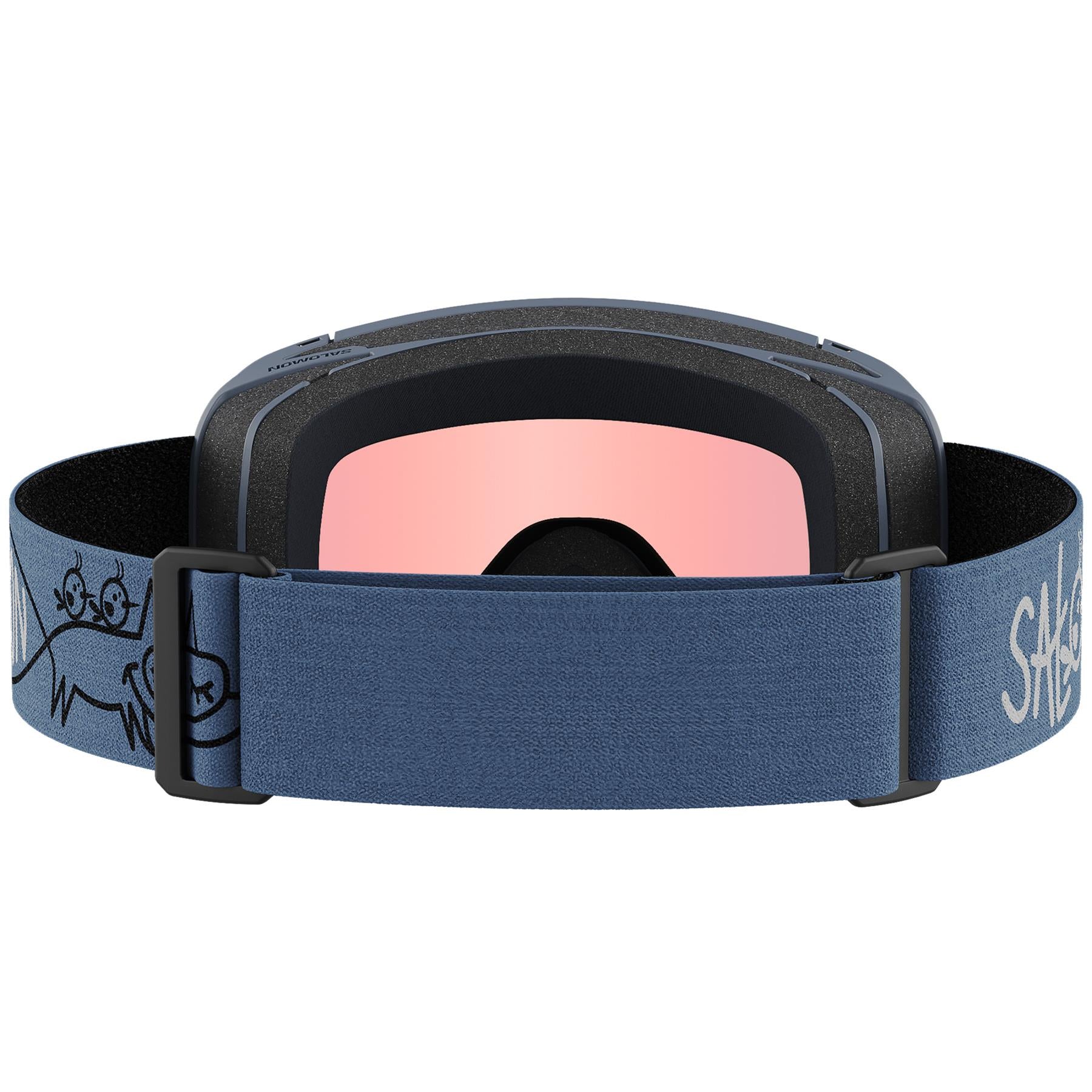 Salomon Rio Kids Goggles Smoke Blue - Gold Lens