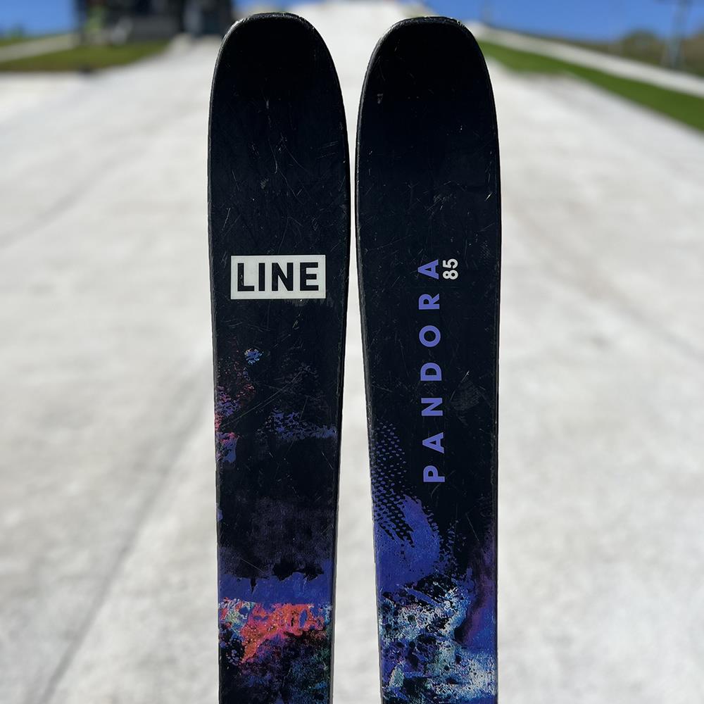 Line Pandora 85 Ex-Hire Skis + Squire 11 TCX D Bindings 2025 161cm