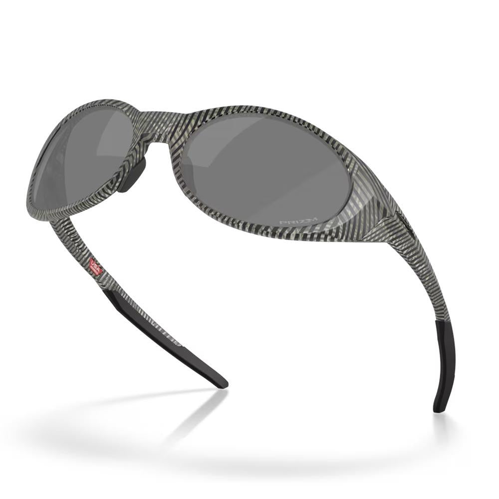 Oakley Eye Jacket Redux Sunglasses Matte Grey Ink Fingerprint - Prizm Black Lens