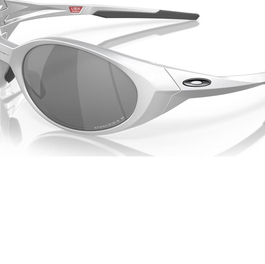 Oakley Eye Jacket Redux Sunglasses Silver - Prizm Black Polarized Lens