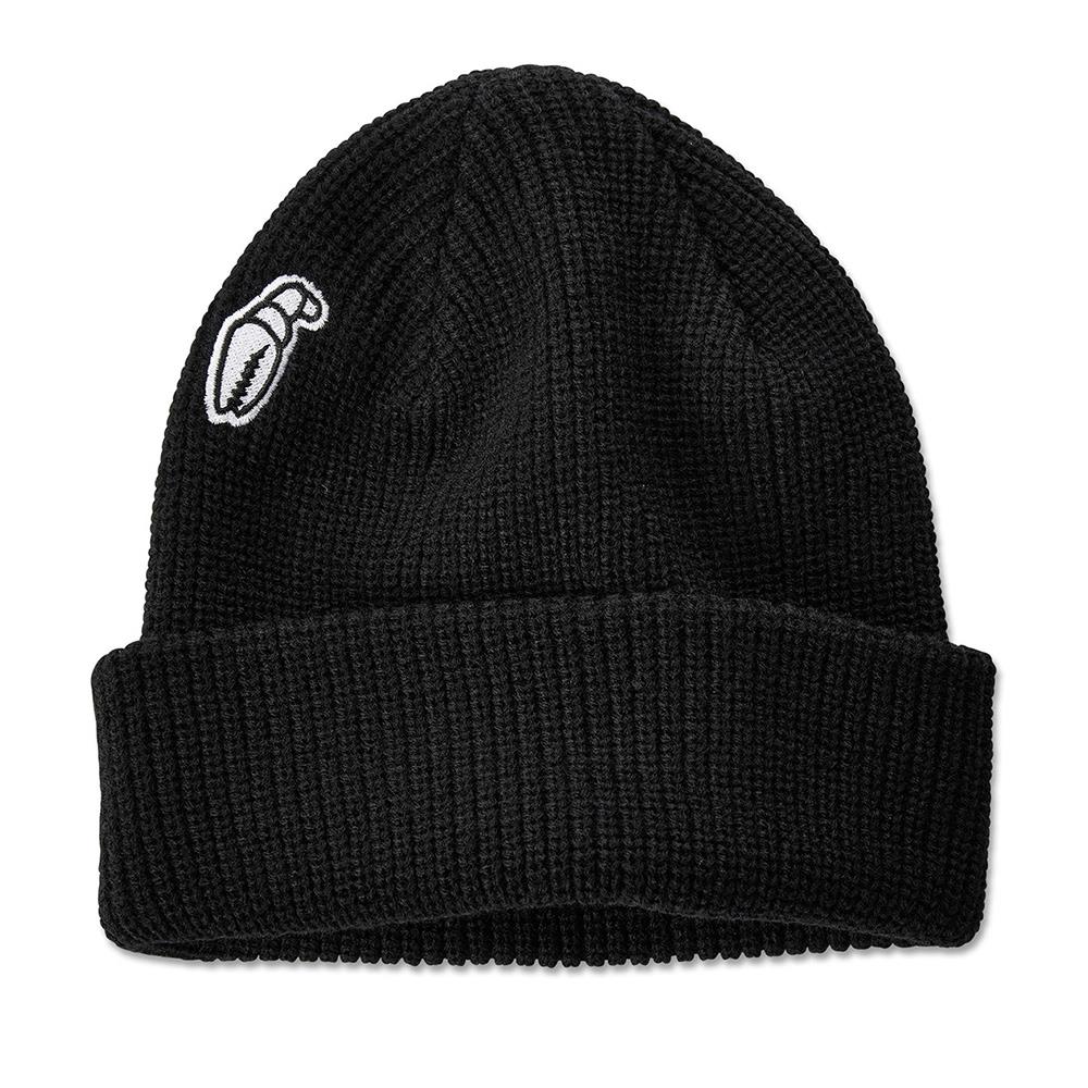 Crab Grab High Mark Beanie Black