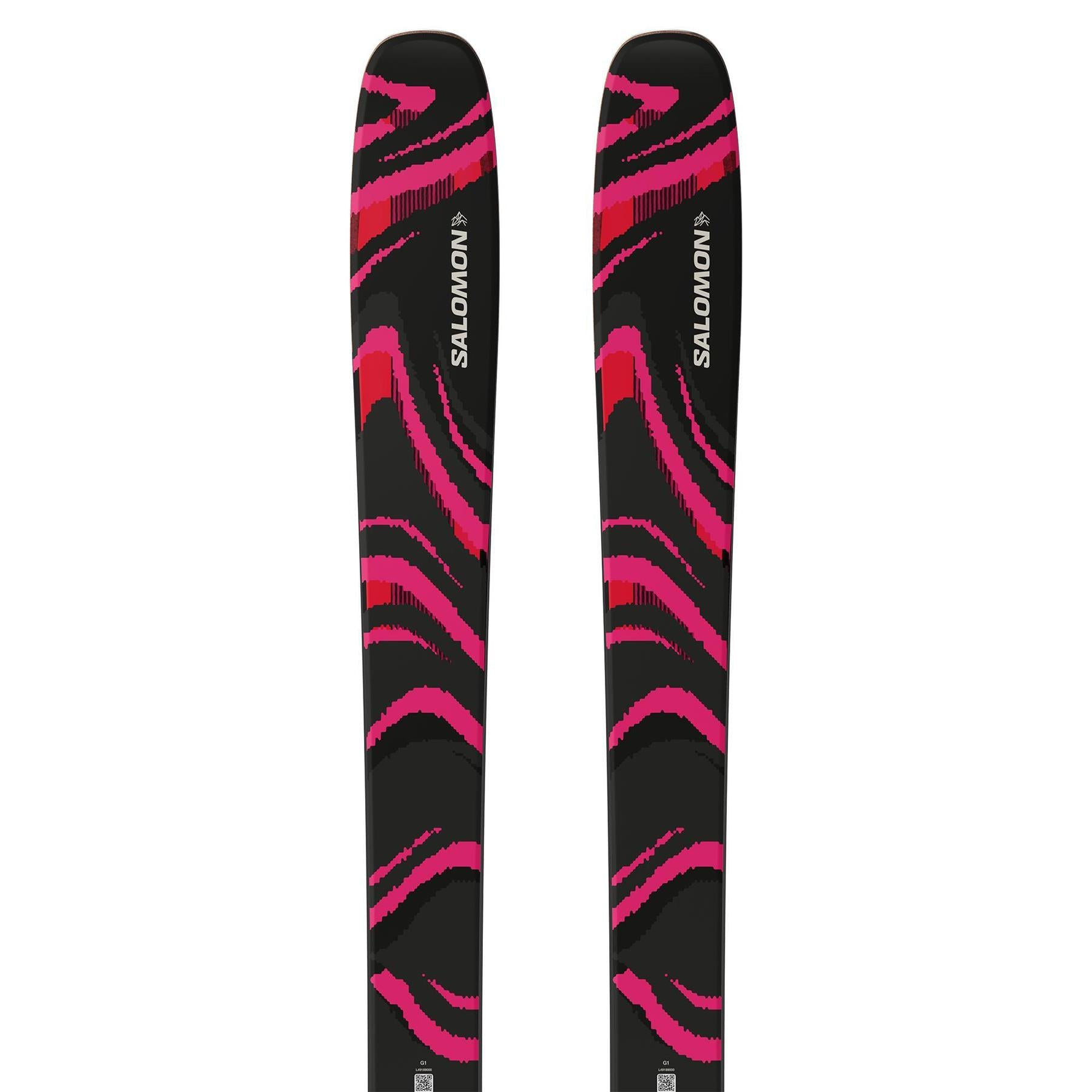 Salomon QST 106 Skis Black/Pink 2027