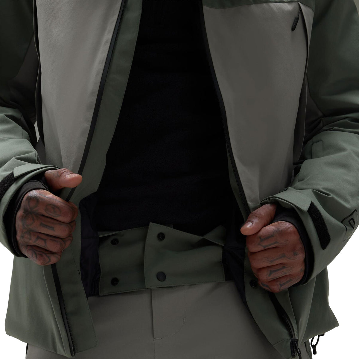 Oakley Timberline Insulated Mens Jacket_ Aviator Green / Cement