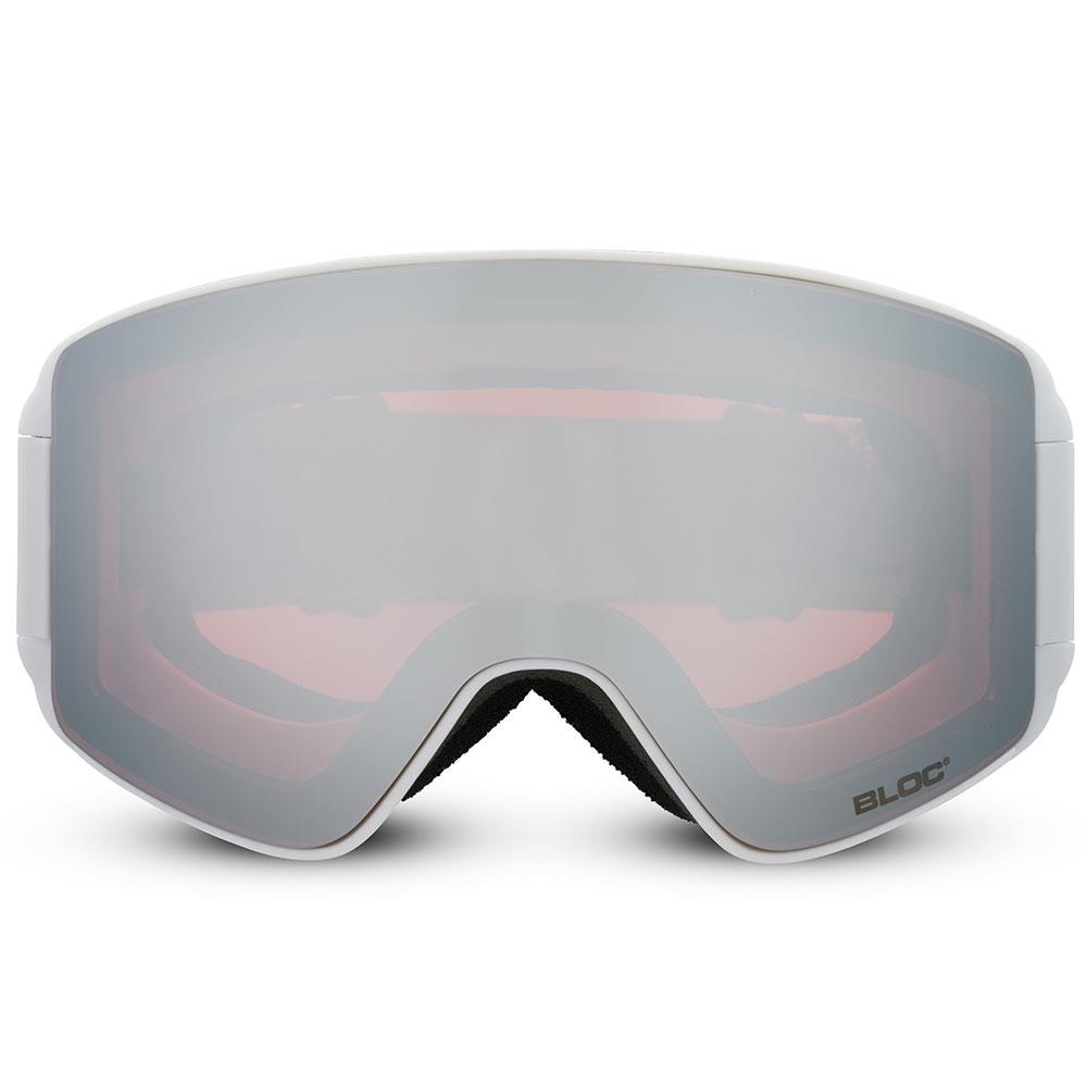 Bloc Eighty-Five Goggles Matt White - Purple Mirror Lens