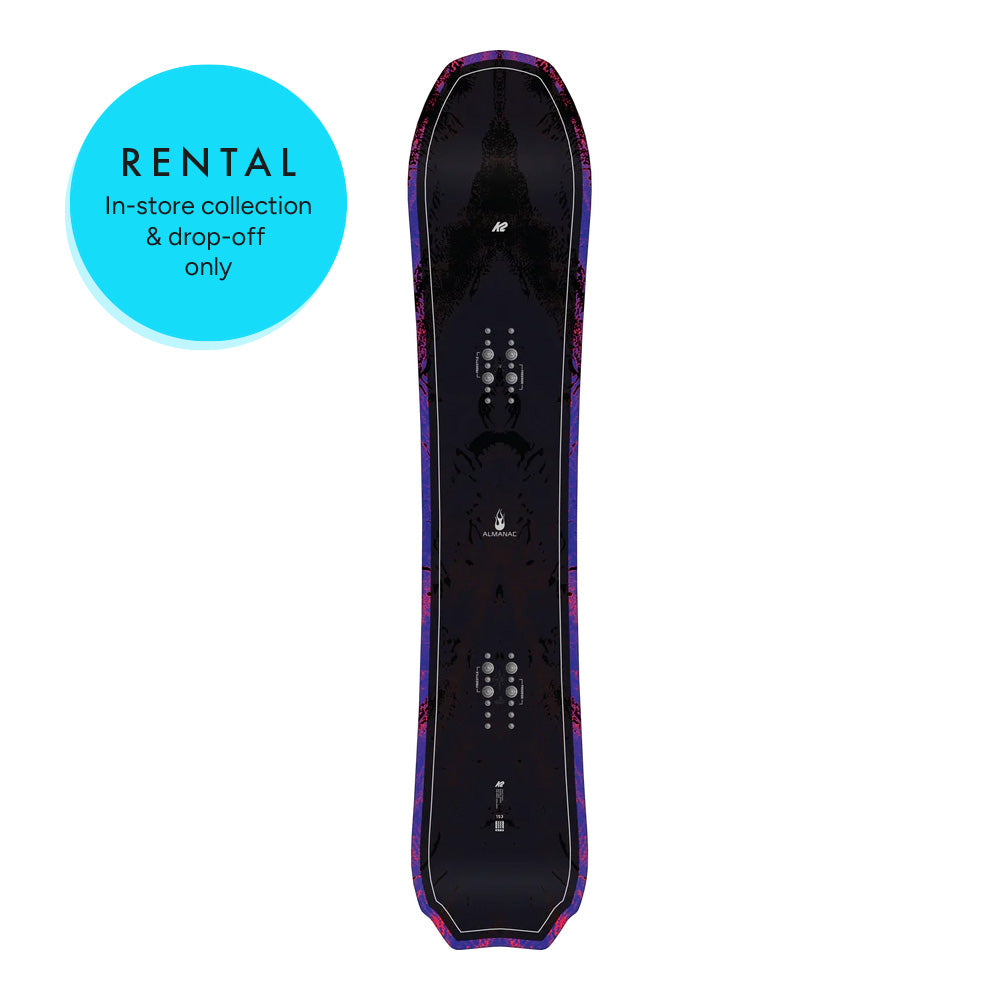 K2 Almanac Gold Rental Snowboard