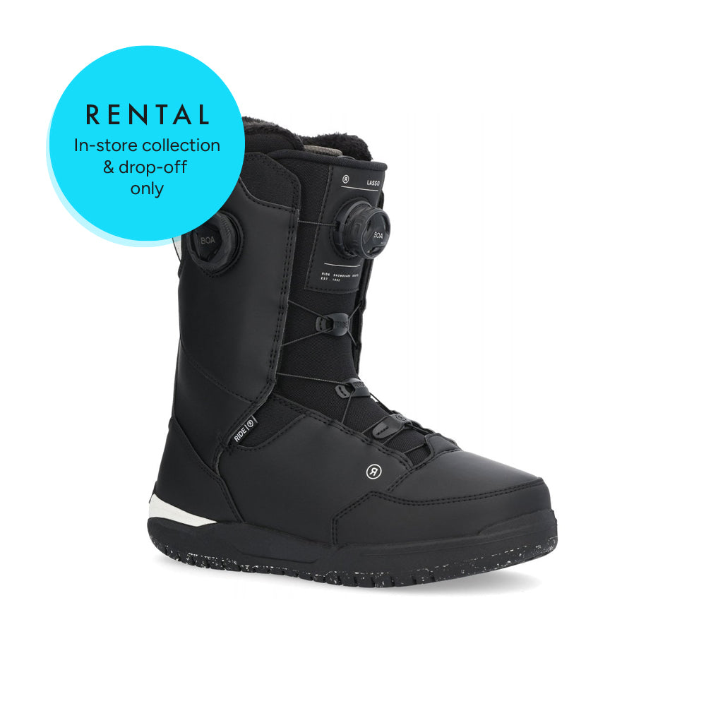 Ride Lasso Mens Rental Snowboard Boots