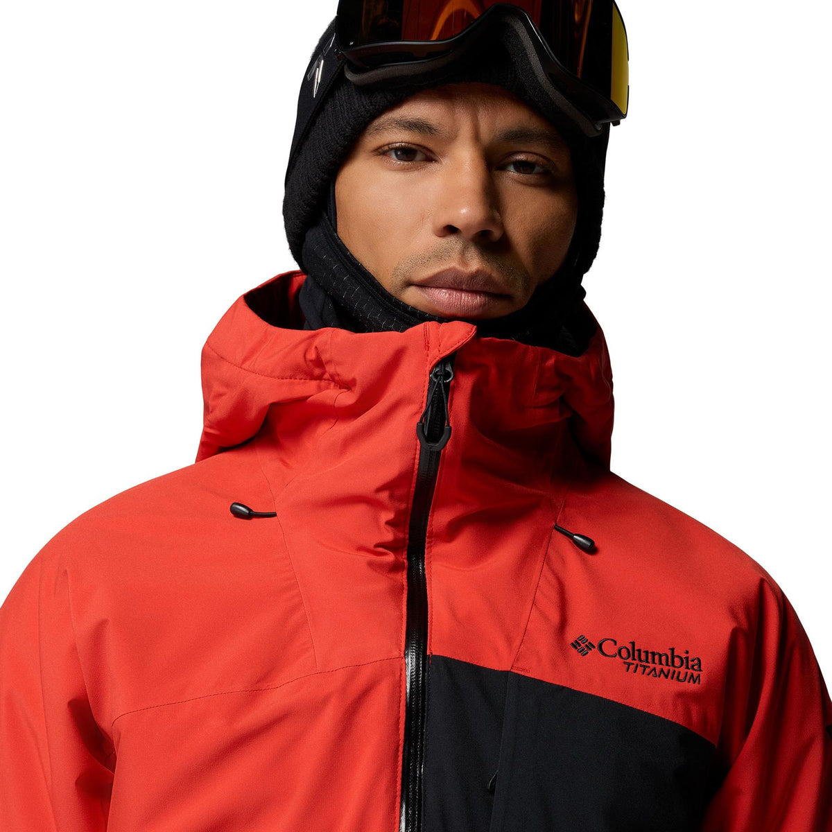 Columbia Winter District III Mens Jacket Super Sonic / Black