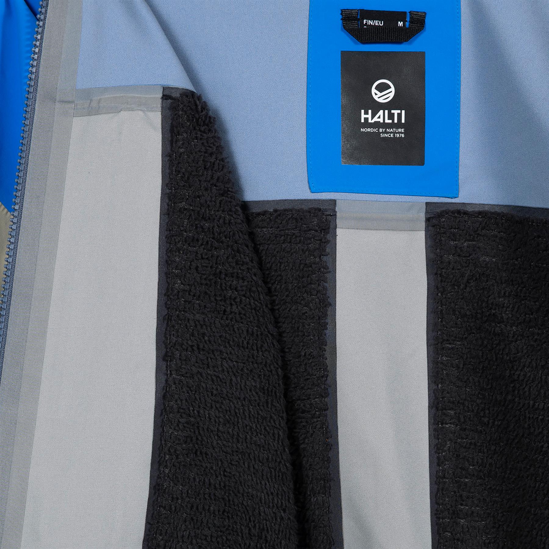 Halti Rizle Unisex 3L DX Shell Jacket Electric Blue Lemonade