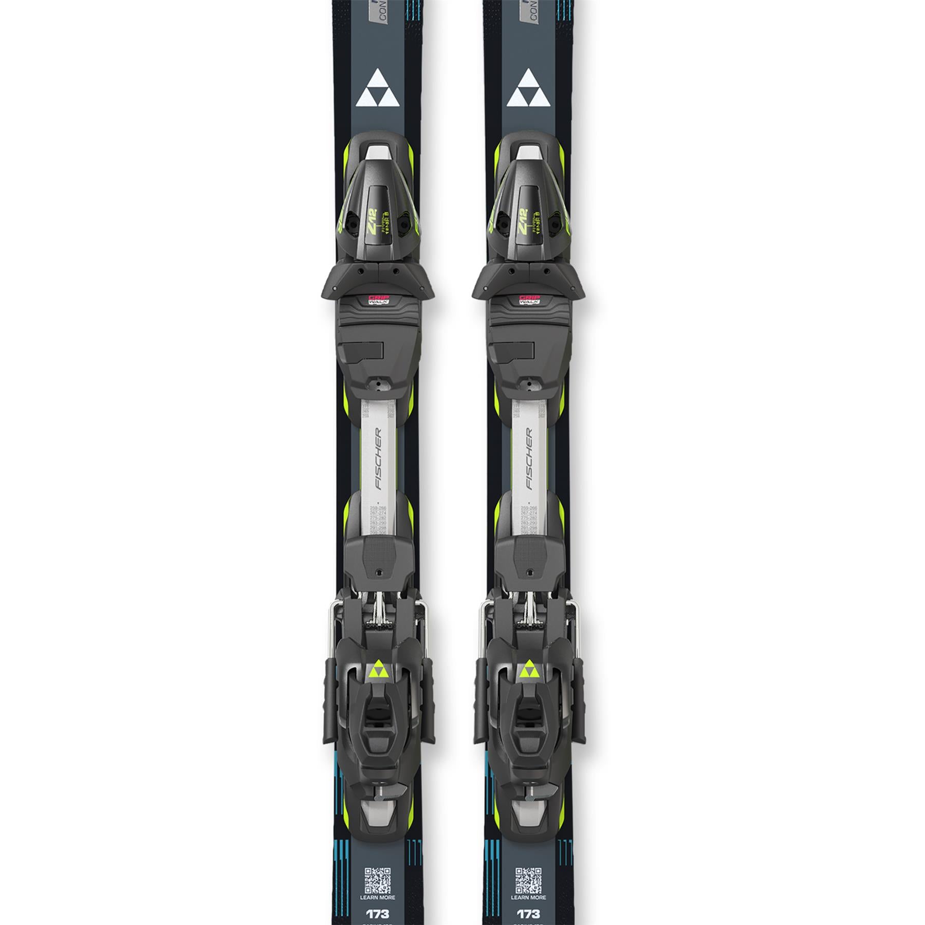 Fischer RC4 Noize LT Black Superflex Skis + RC4 Z12 GW Bindings 2026