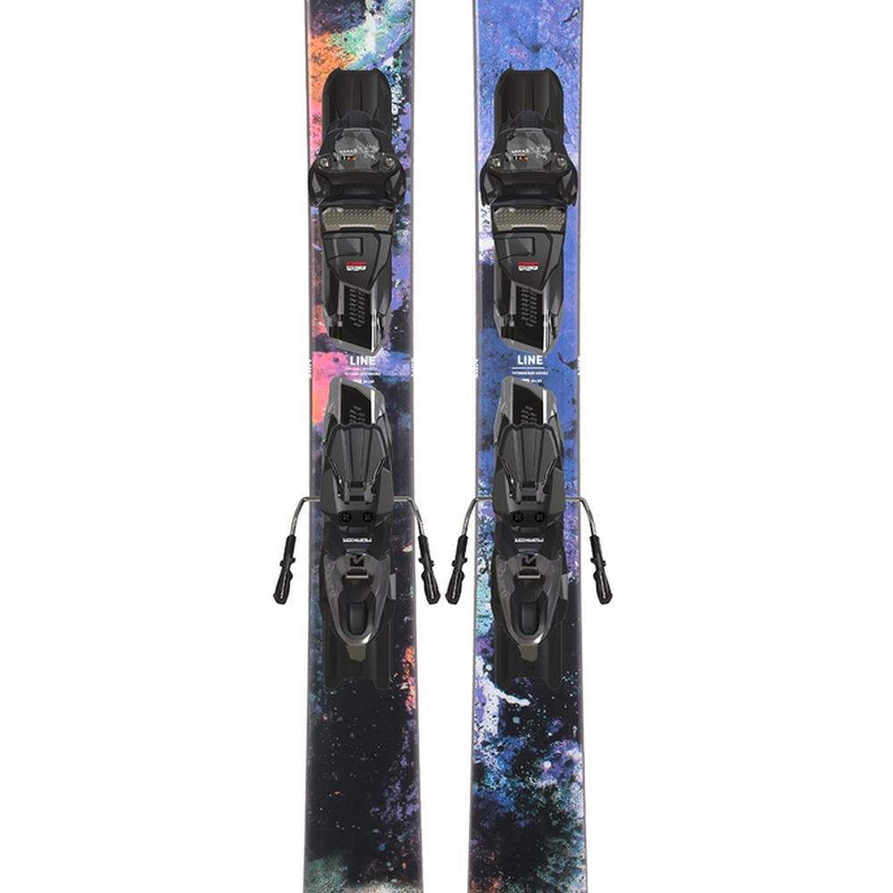 Line Pandora 85 Unisex Skis + Squire 10 QC Bindings 2025