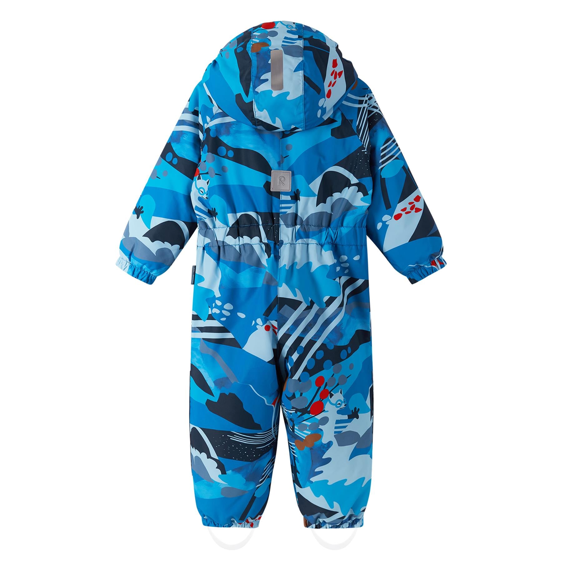 Reima Puhuri Toddler Snowsuit Bright Blue