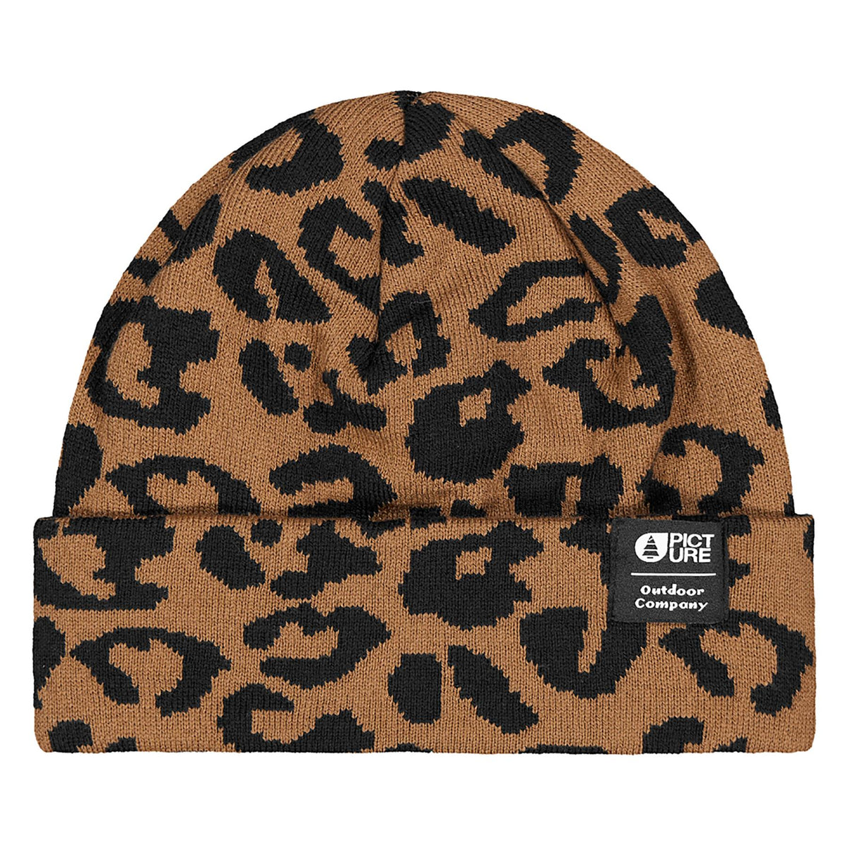 Picture Ribbing Beanie Wild Spot Print