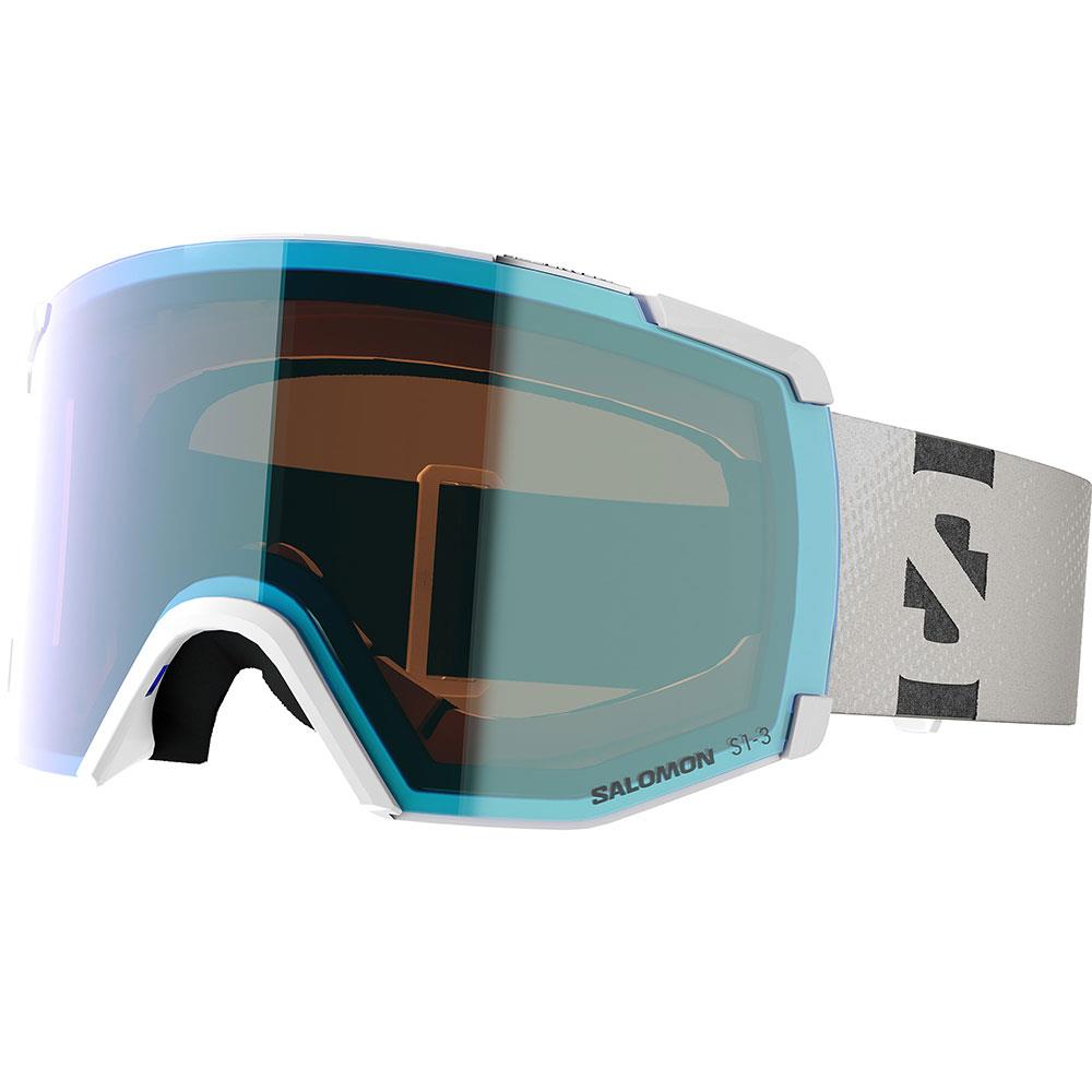 Salomon S/View Photo Goggles White - AW Photo Blue Lens