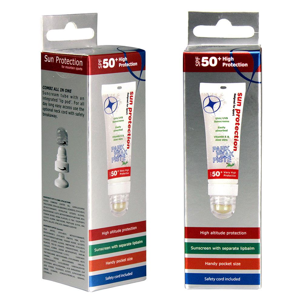 Manbi SPF50+ Combi Sun Tan Lotion + Lip Balm 20ml