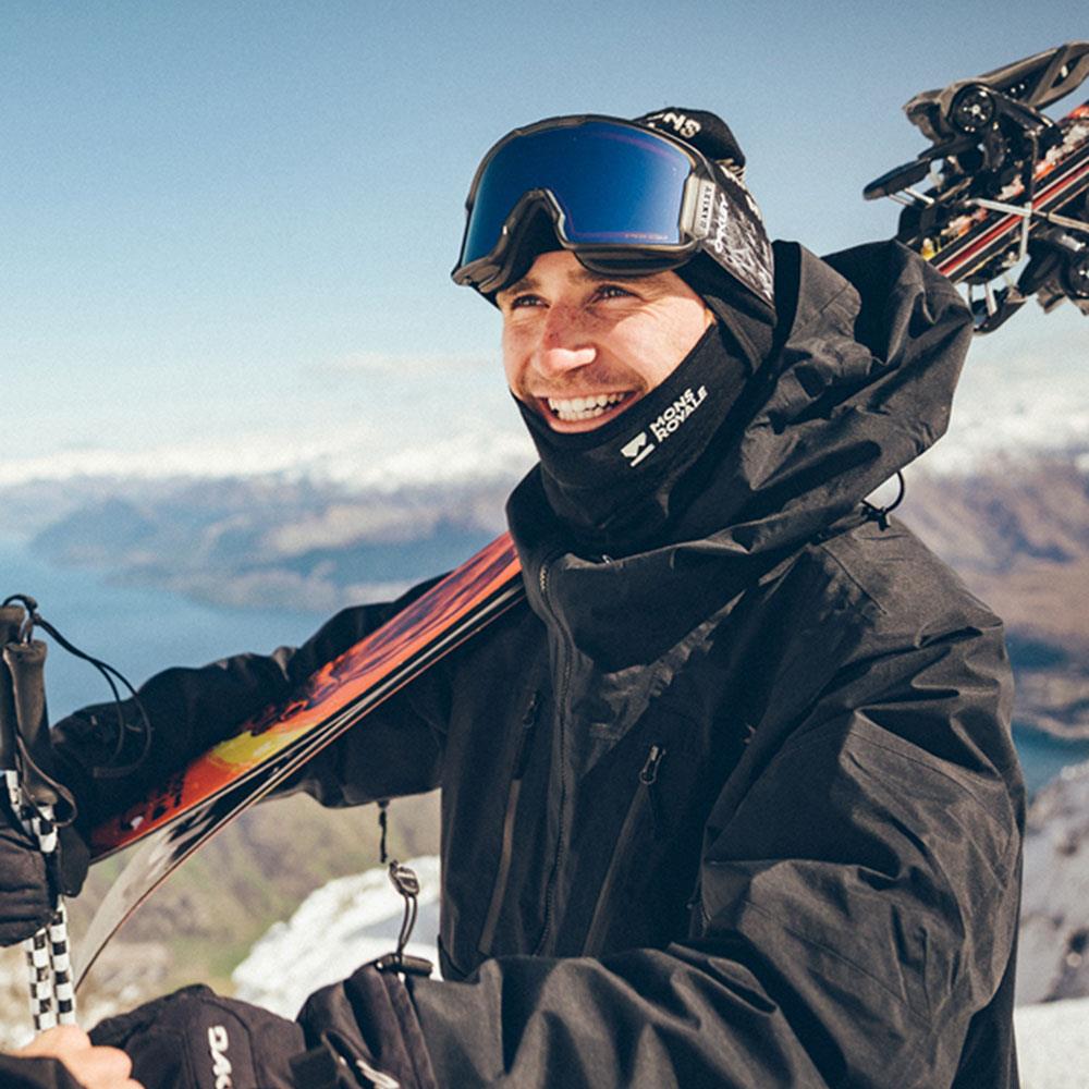 Mons Royale Santa Rosa Merino Balaclava Black