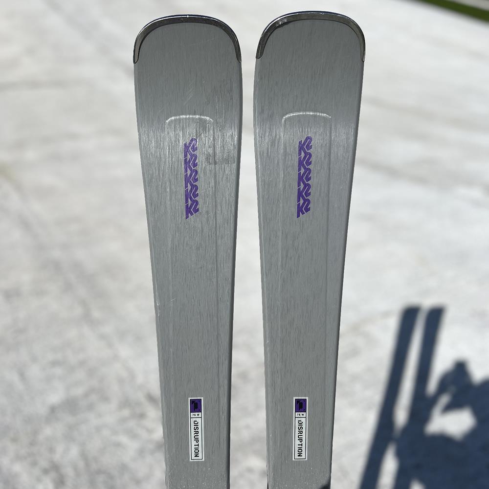 K2 Disruption 76 W Ex-Hire Womens Skis + ERP 10.0 GW Bindings 2025 149cm