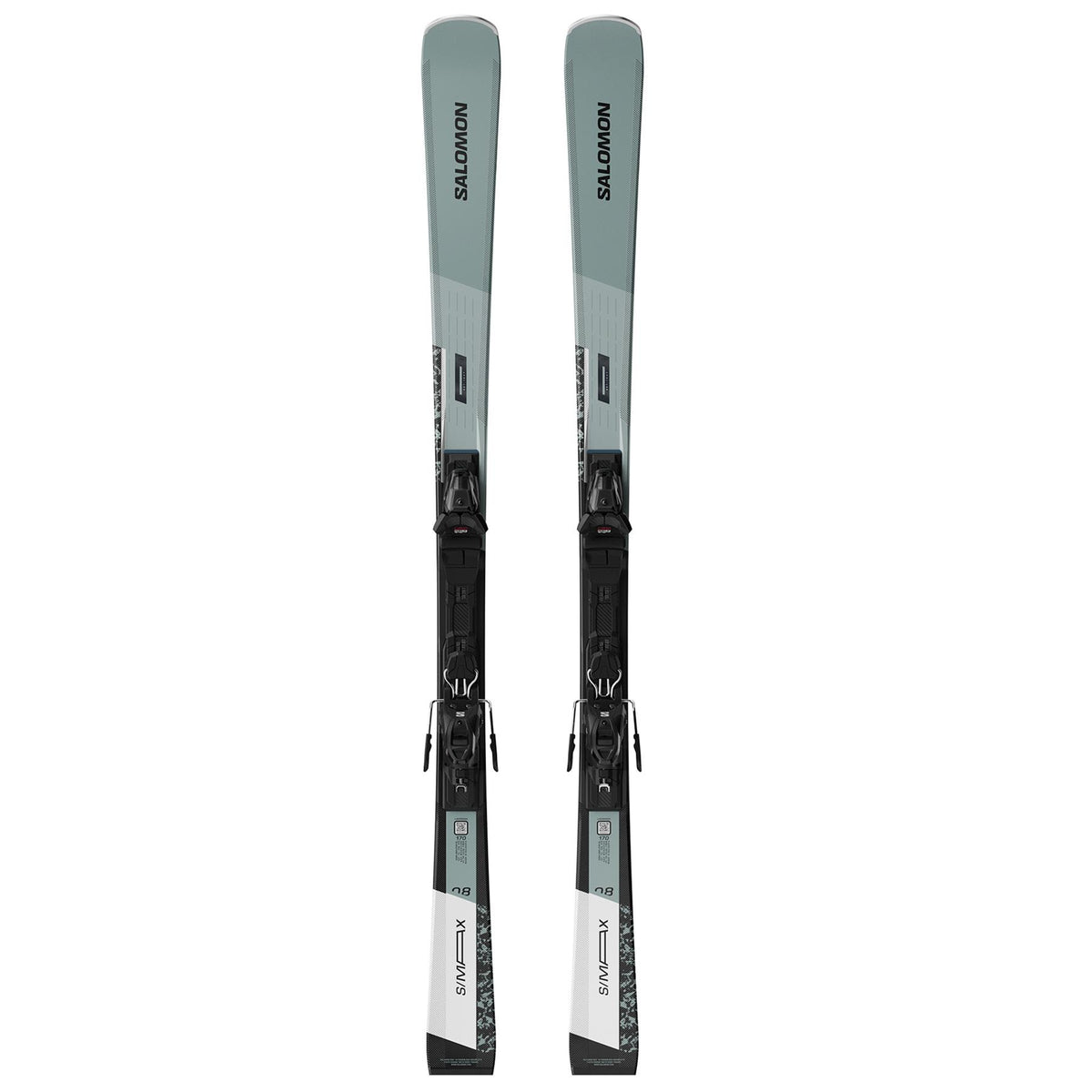 Salomon S/Max 8 Skis + M10 GW Bindings 2027