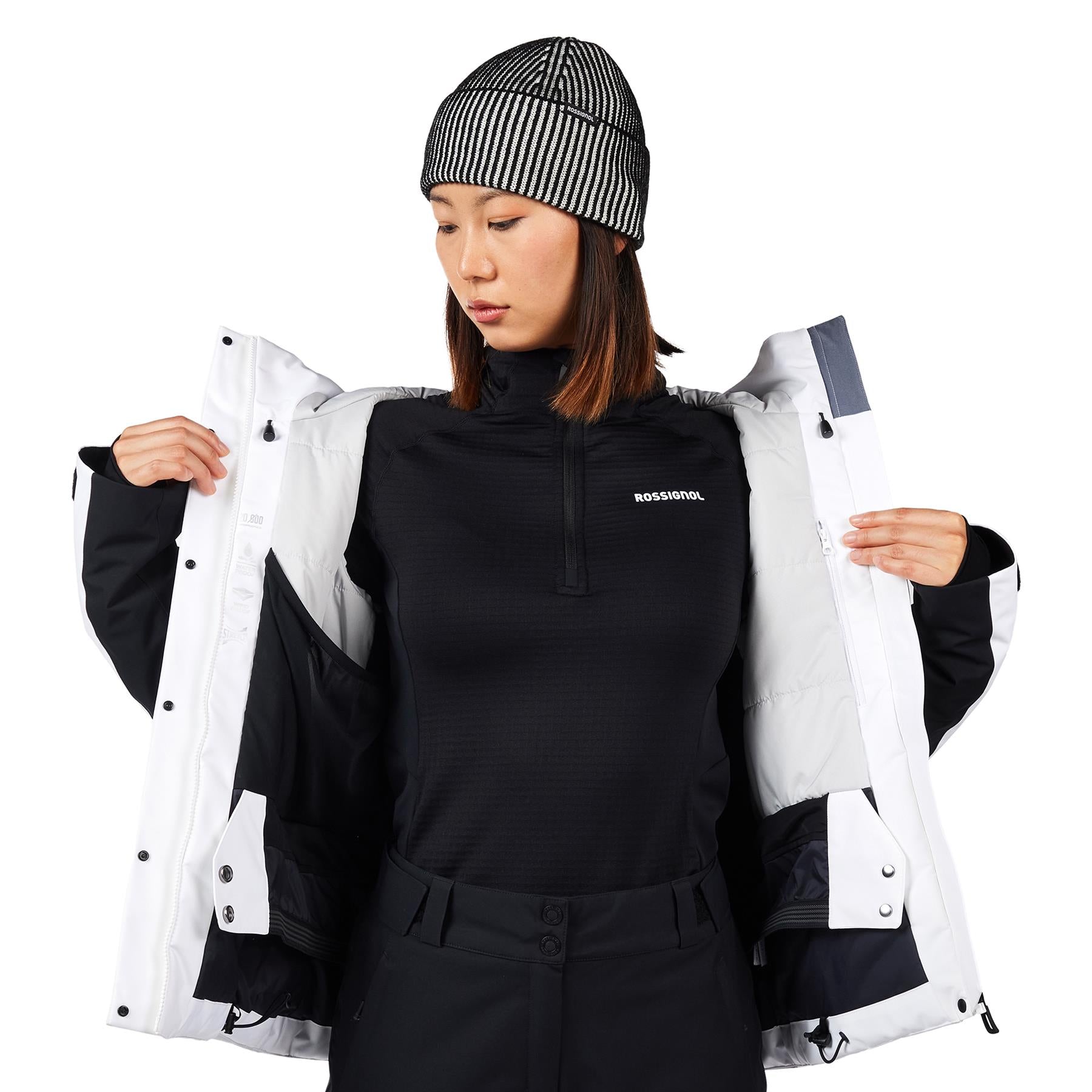 Rossignol Womens Velika Insulated Jacket White