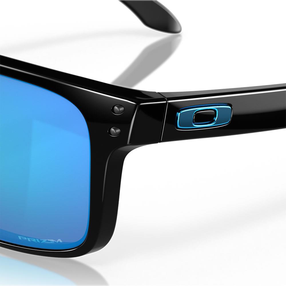 Oakley Holbrook XL Sunglasses Polished Black - Prizm Sapphire Lens