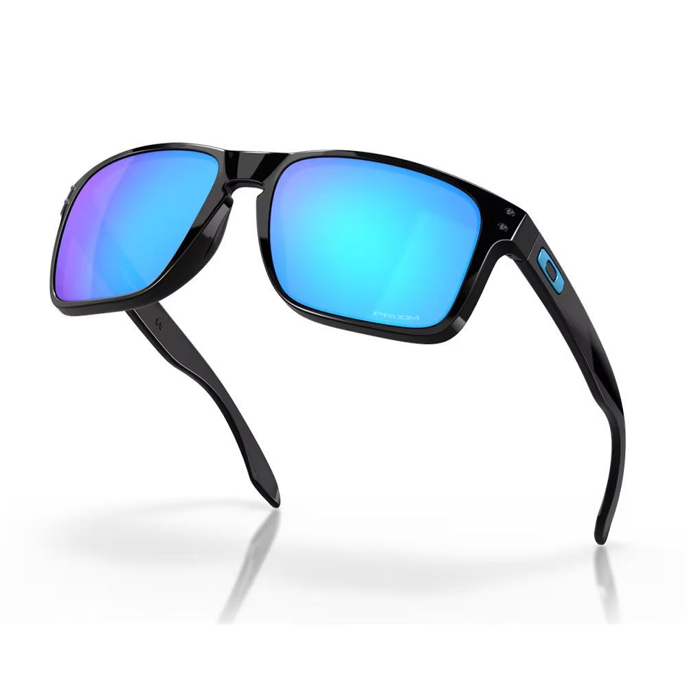 Oakley Holbrook XL Sunglasses Polished Black - Prizm Sapphire Lens