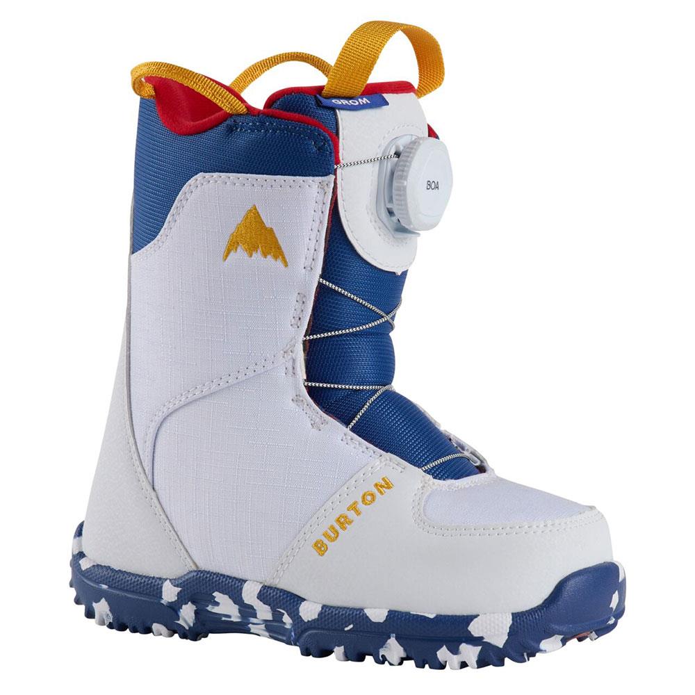 Burton Grom BOA Kids Snowboard Boots White