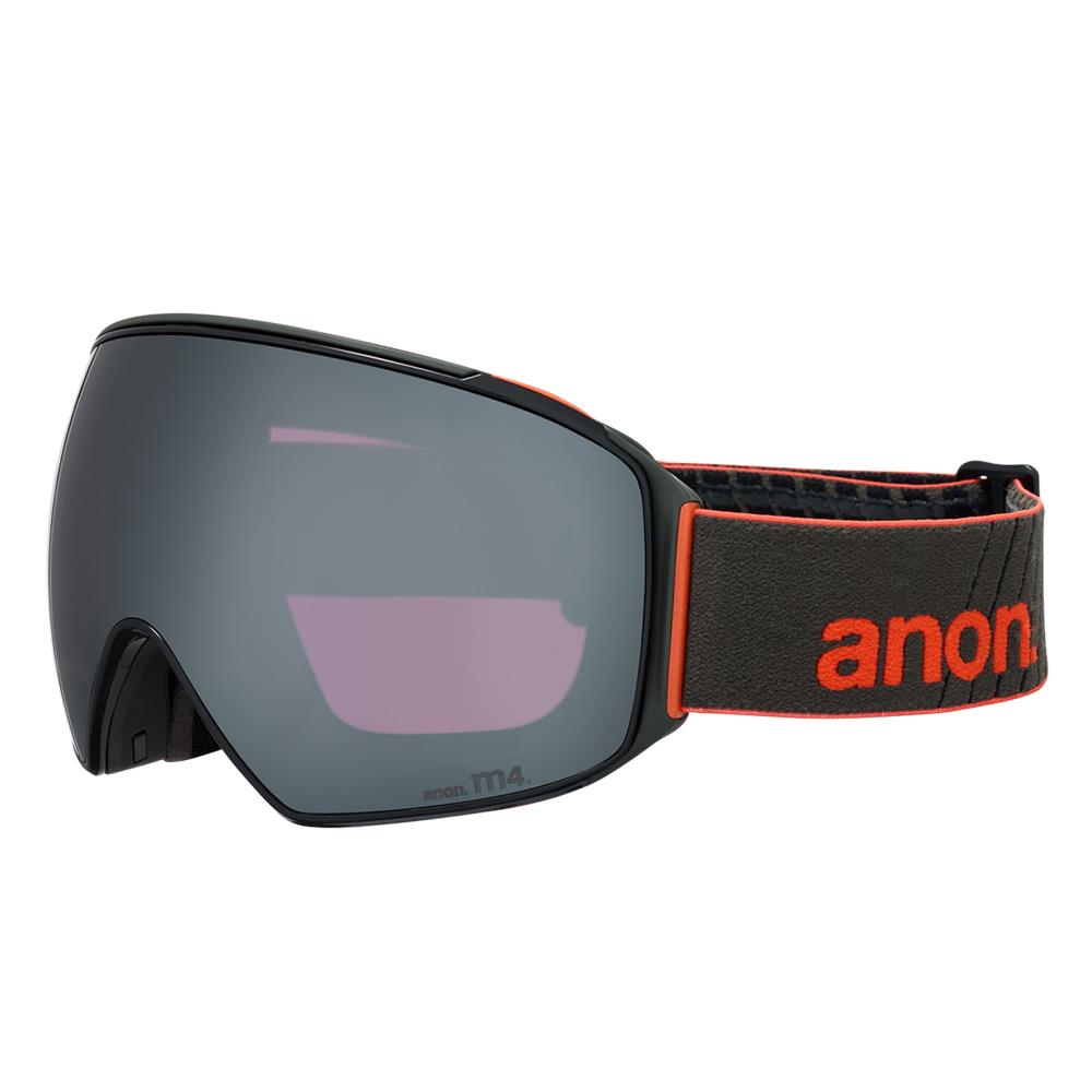 Anon M4 MFI Toric Goggles Fiesta Red - Perceive Sunny Onyx + Variable Violet Lens + Face Mask