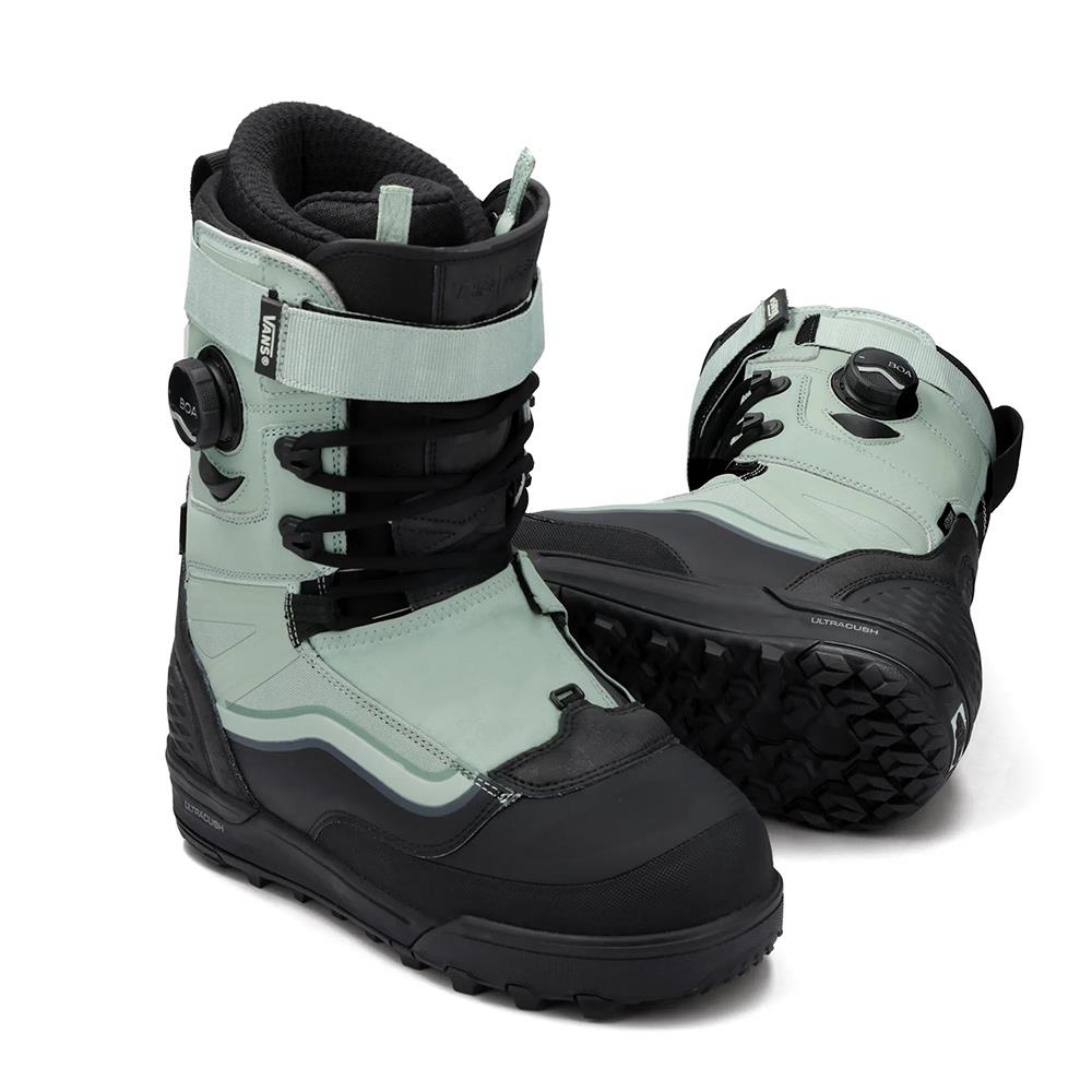 Vans Infuse 30th Anniversary Mens Snowboard Boots Gray Olive 2026