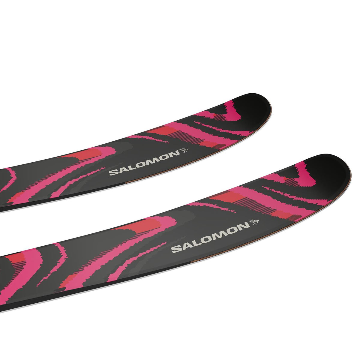 Salomon QST 106 Skis Black/Pink 2027