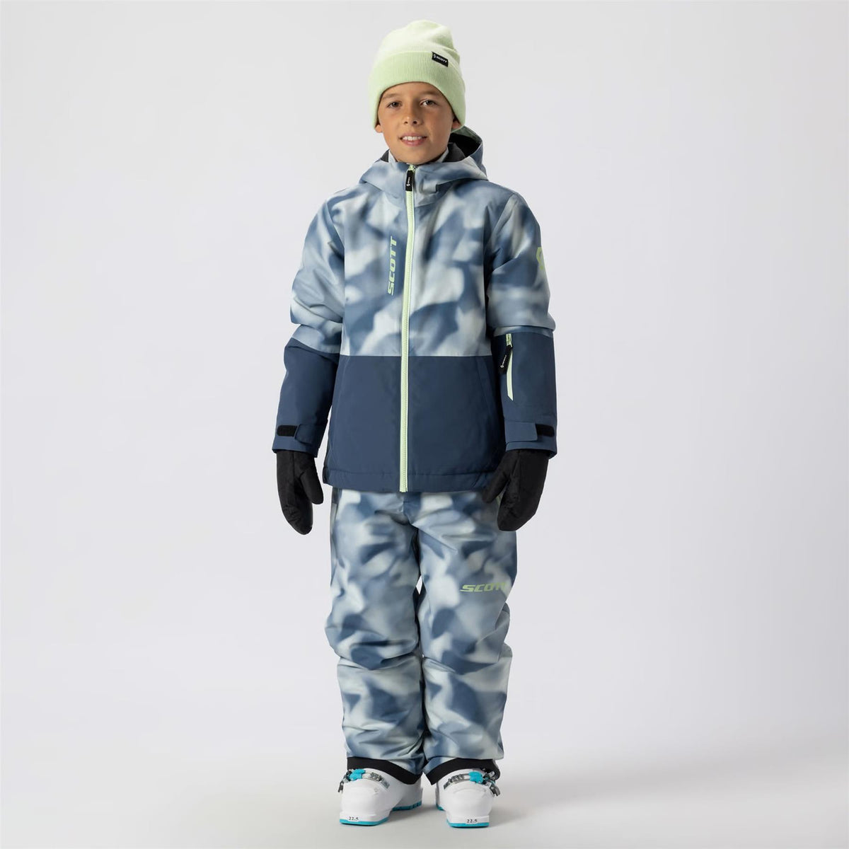 Scott Ultimate Dryo Junior Jacket Duskblue Print / Dusk Blue