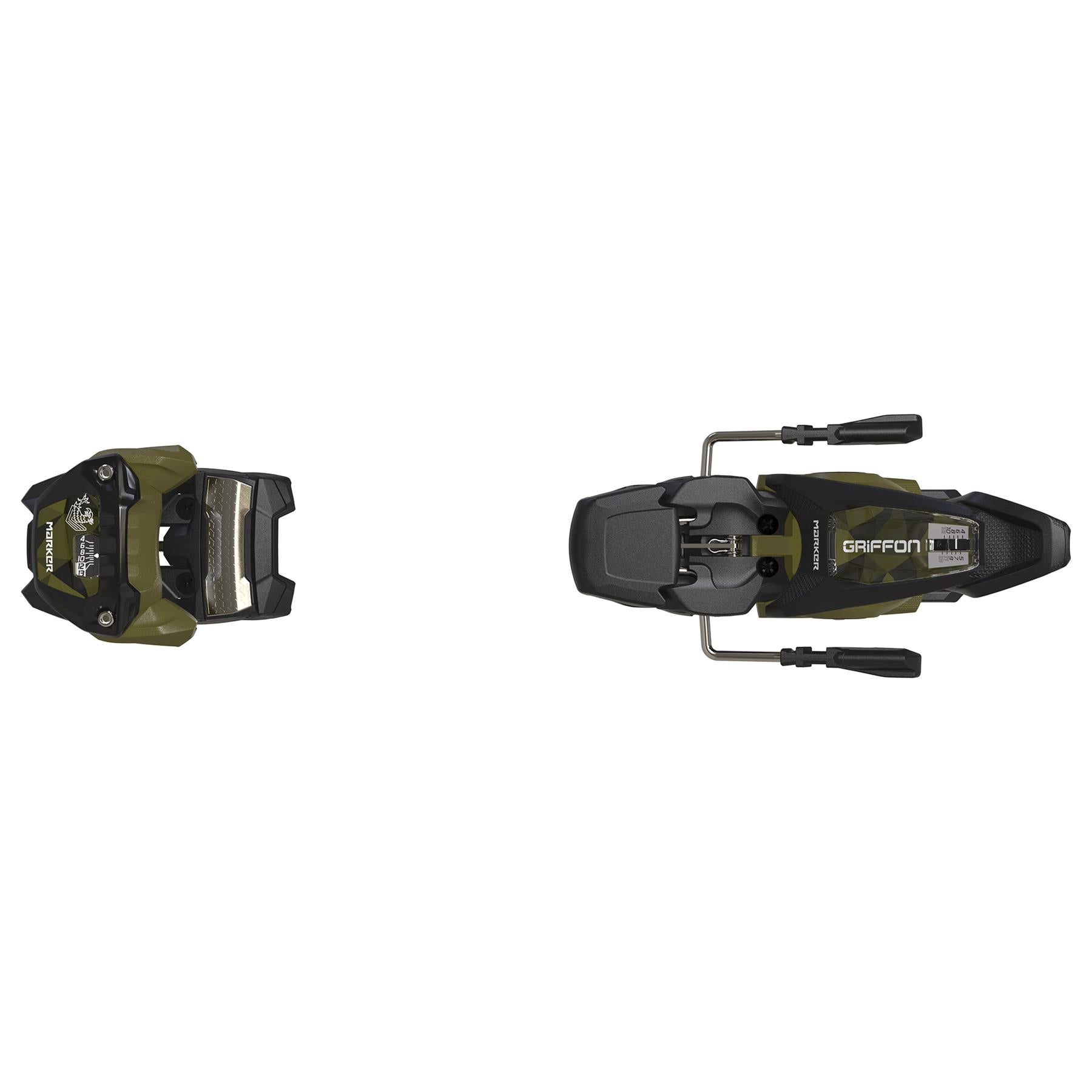 Marker Griffon 13 ID Ski Bindings Black/Olive Green