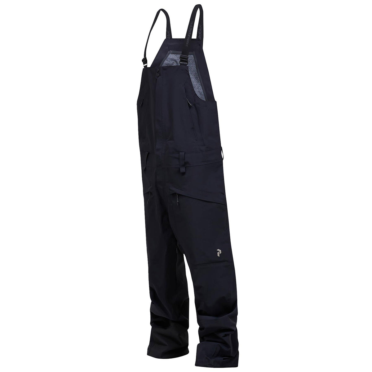 Peak Performance Mens Edge 3L Bib Pants Black