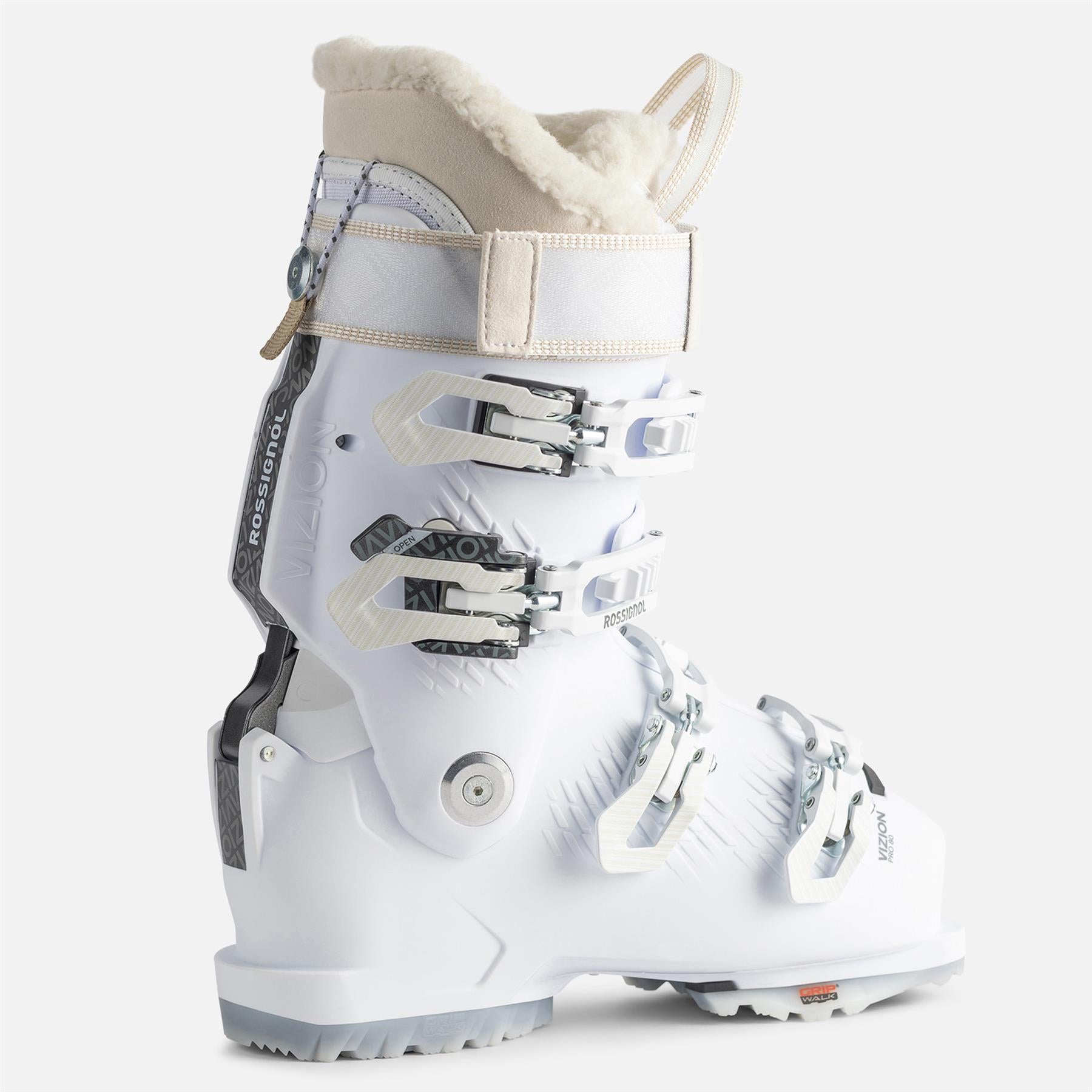 Rossignol Vizion 4B Pro 80 GW Womens Ski Boots White 2026