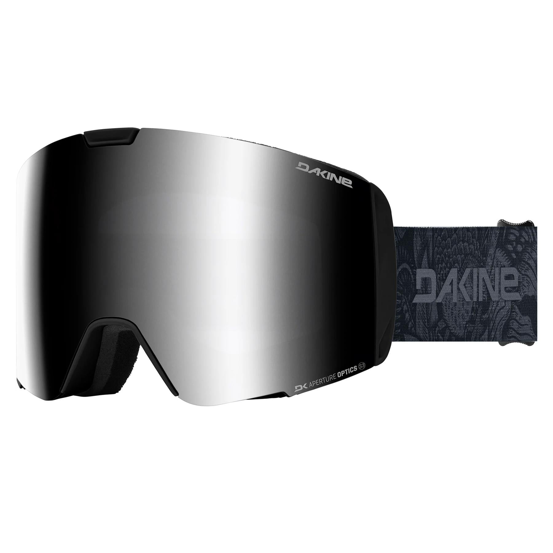 Dakine Sector Snow Goggles Kingdom Black Tonal - Silver Mirror Lens