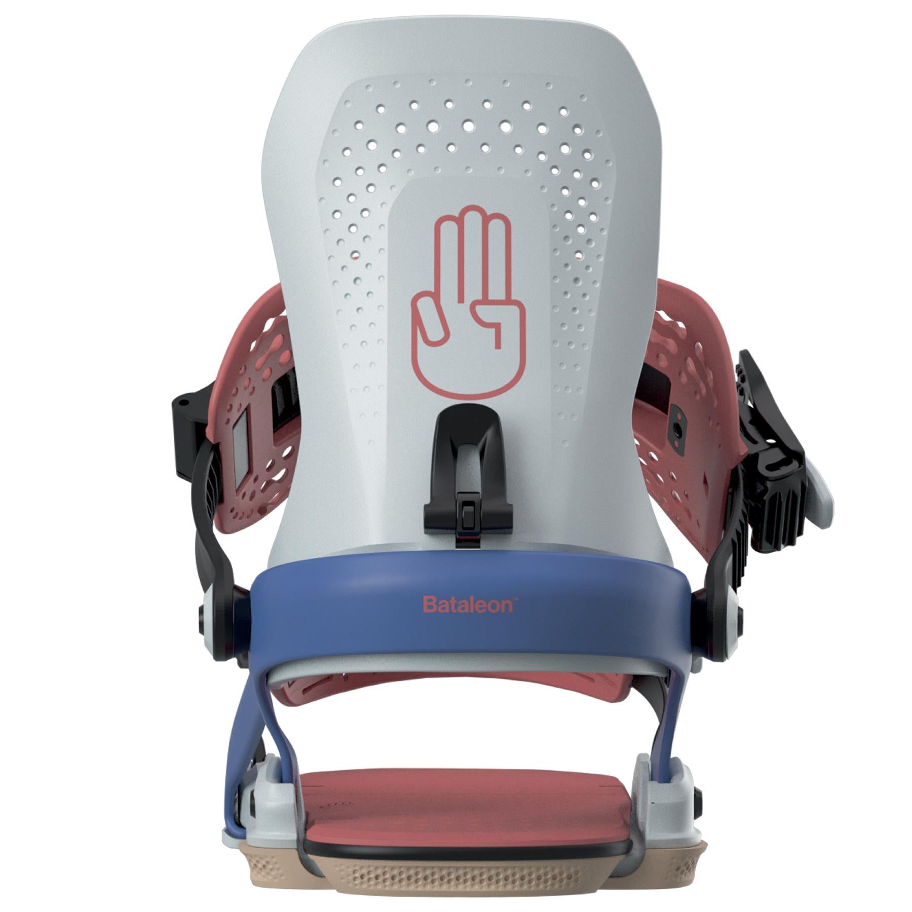 Bataleon Donna AsymWrap Womens Snowboard Bindings Warm Clay 2026